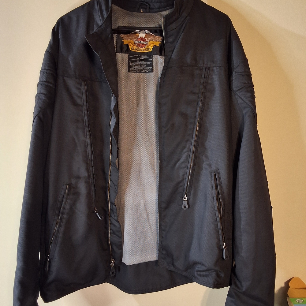 Black Harley-Davidson Men's Jacket